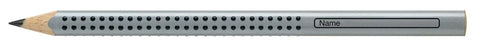 FABER-CASTELL Bleistift Jumbo GRIP B 111900 3-eckig, silber