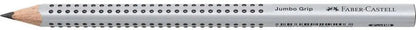 FABER-CASTELL Bleistift Jumbo Grip HB 111920 silber