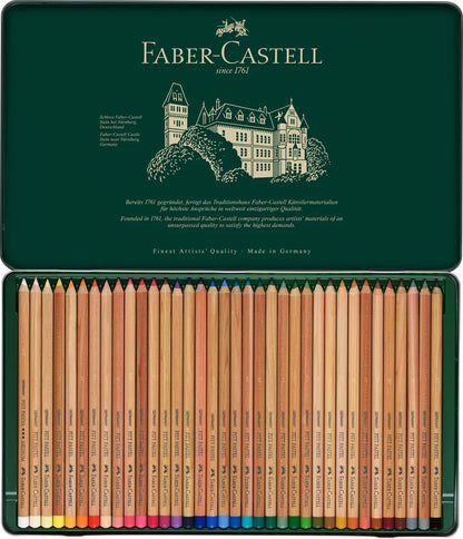 FABER-CASTELL Farbstift 112136 36er Metalletui