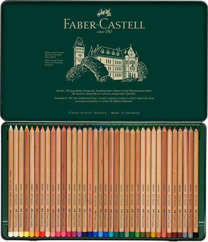 FABER-CASTELL Farbstift 112136 36er Metalletui