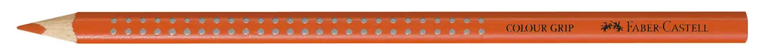 FABER-CASTELL Farbstifte Colour Grip 112418 scharlachrot