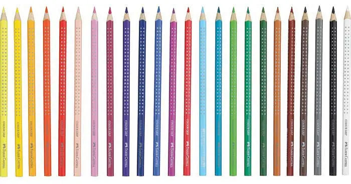 FABER-CASTELL Farbstifte Colour GRIP 112424 24 Farben