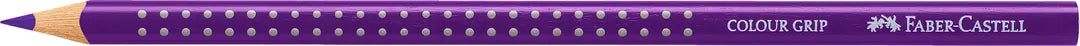 FABER-CASTELL Farbstifte Colour Grip 112428 purpurviolett
