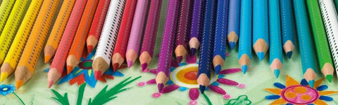 FABER-CASTELL Textliner Jumbo Grip 5mm 114815 neon orange