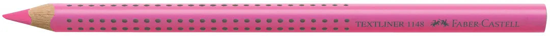 FABER-CASTELL Textliner Jumbo Grip 5mm 114828 rosa