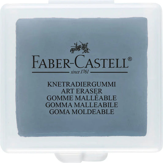 FABER-CASTELL Knetgummi ART Eraser grau 127220 49x49x14mm
