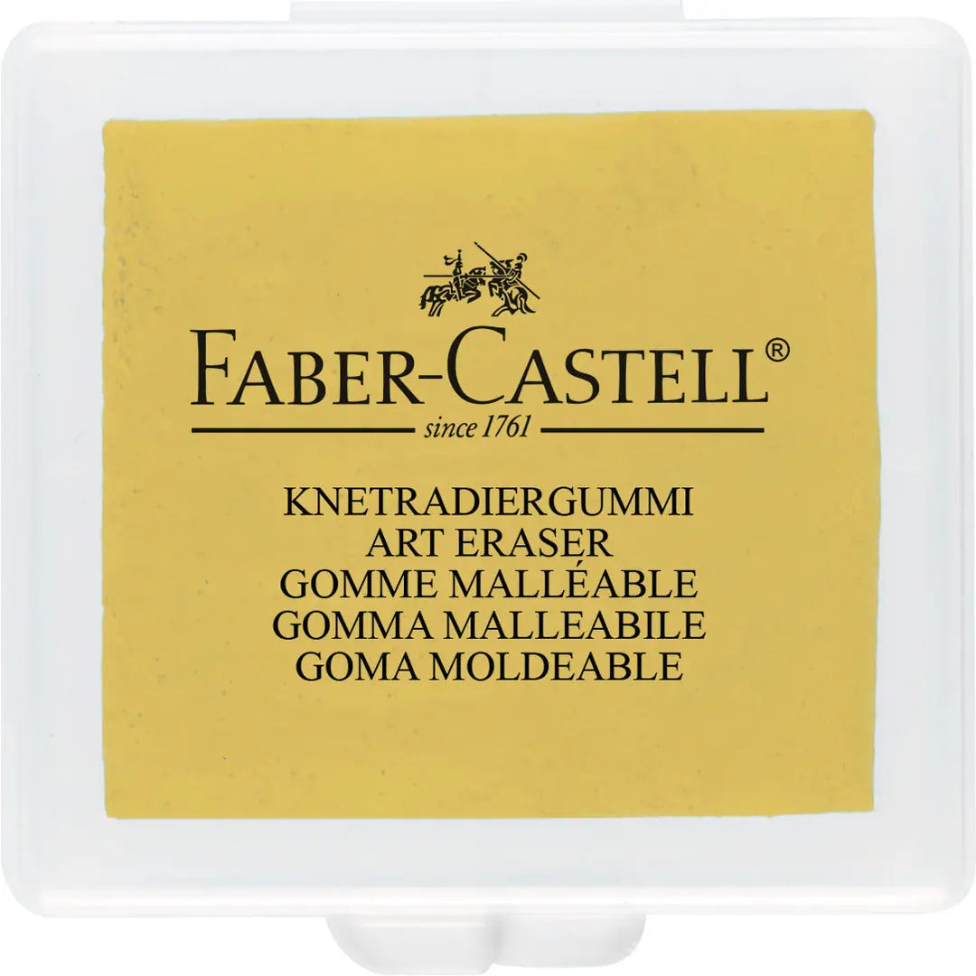 FABER-CASTELL Knetgummi 38x35x8mm 127321 farbig ass.