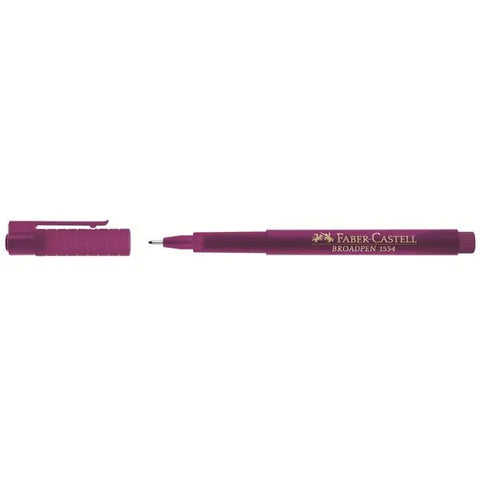 FABER-CASTELL Fineliner Broadpen 1554 0.8mm 155437 magenta