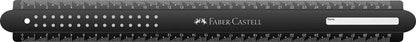 FABER-CASTELL Lineal 30cm 172130 Dots, bruchsicher
