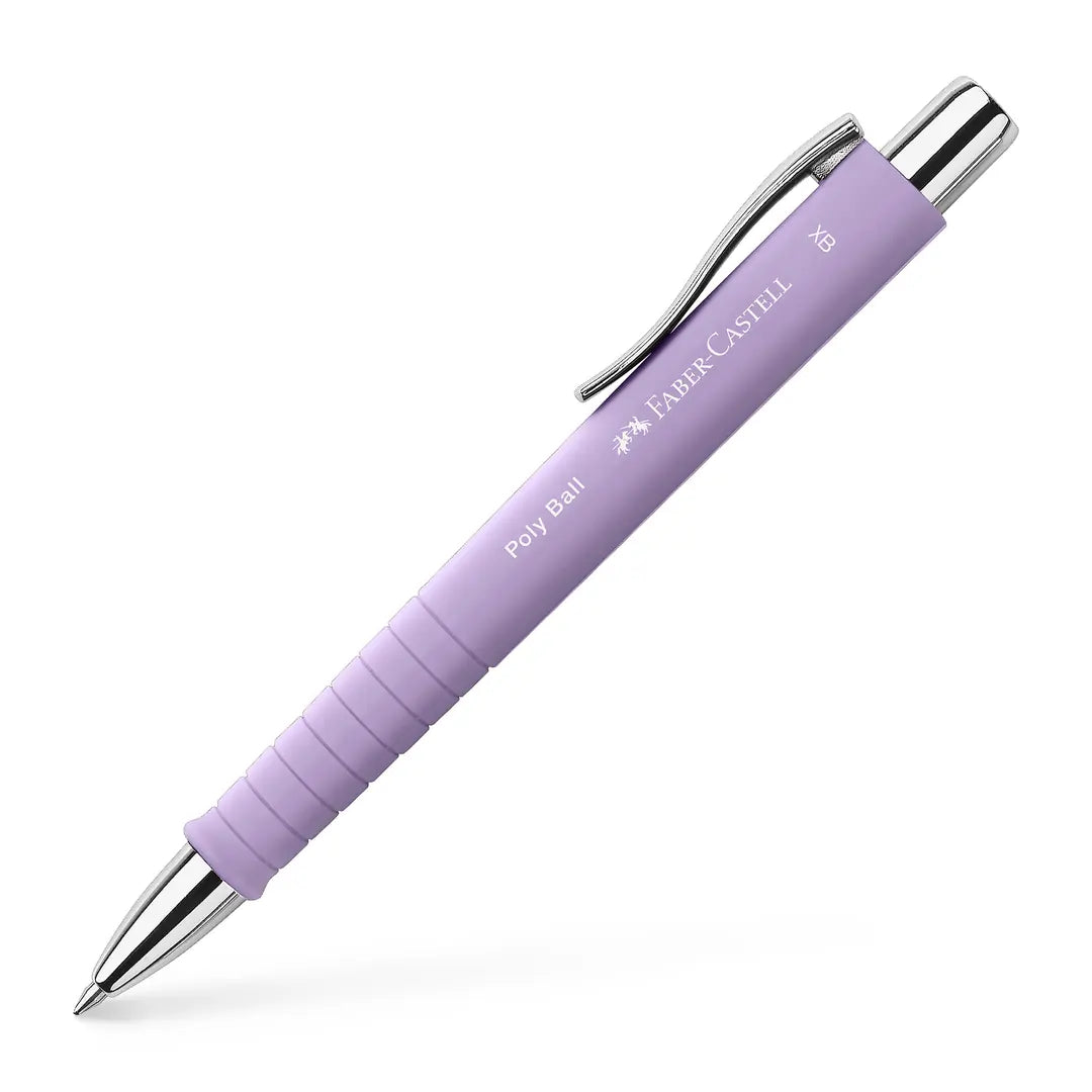 FABER-CASTELL Kugelschreiber Poly Ball XB 241104 sweet lilac