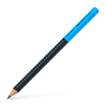 FABER-CASTELL Bleistift Jumbo Grip HB 511910 Two Tone schwarz/blau