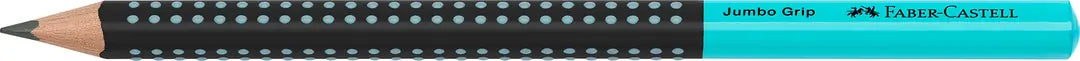 FABER-CASTELL Bleistift Jumbo Grip HB 511912 Two Tone schwarz/türkis