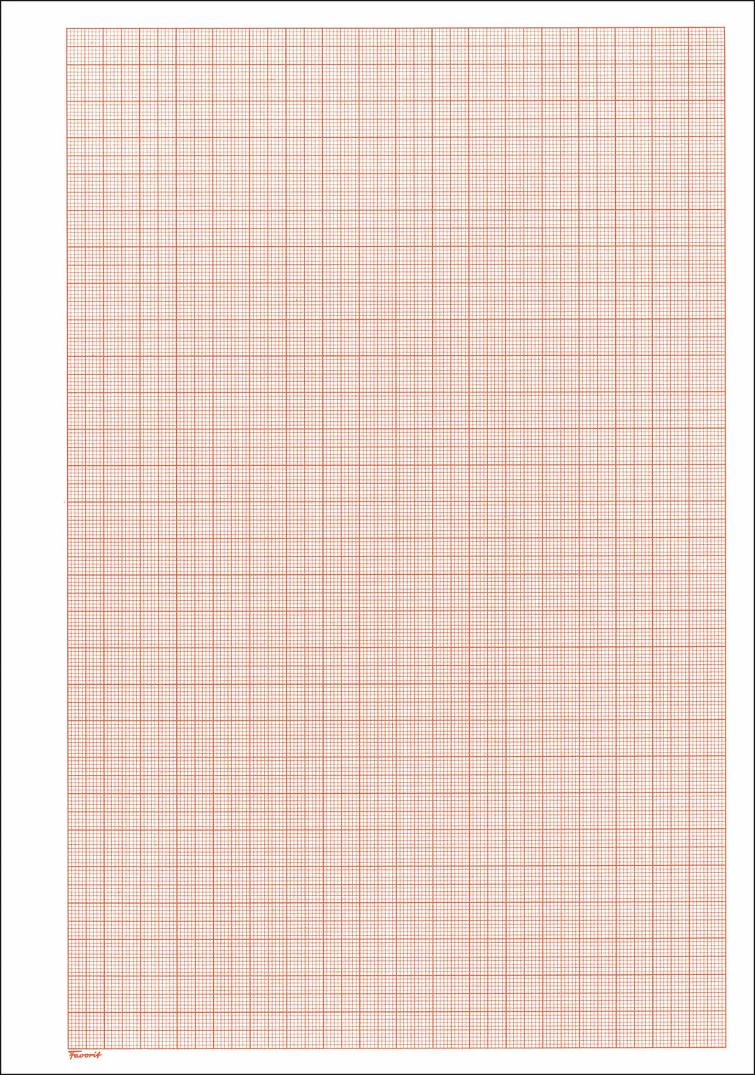 FAVORIT Block A4 1778 A weiss, 80g 100 Blatt