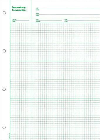 FAVORIT Konferenzblock A4 530 kariert 50 Blatt