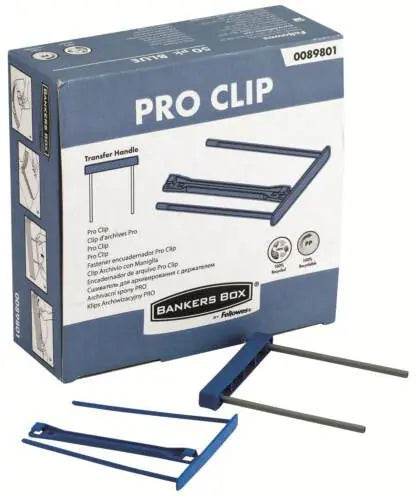FELLOWES Archiv Clip 00895 weiss 100 Stück