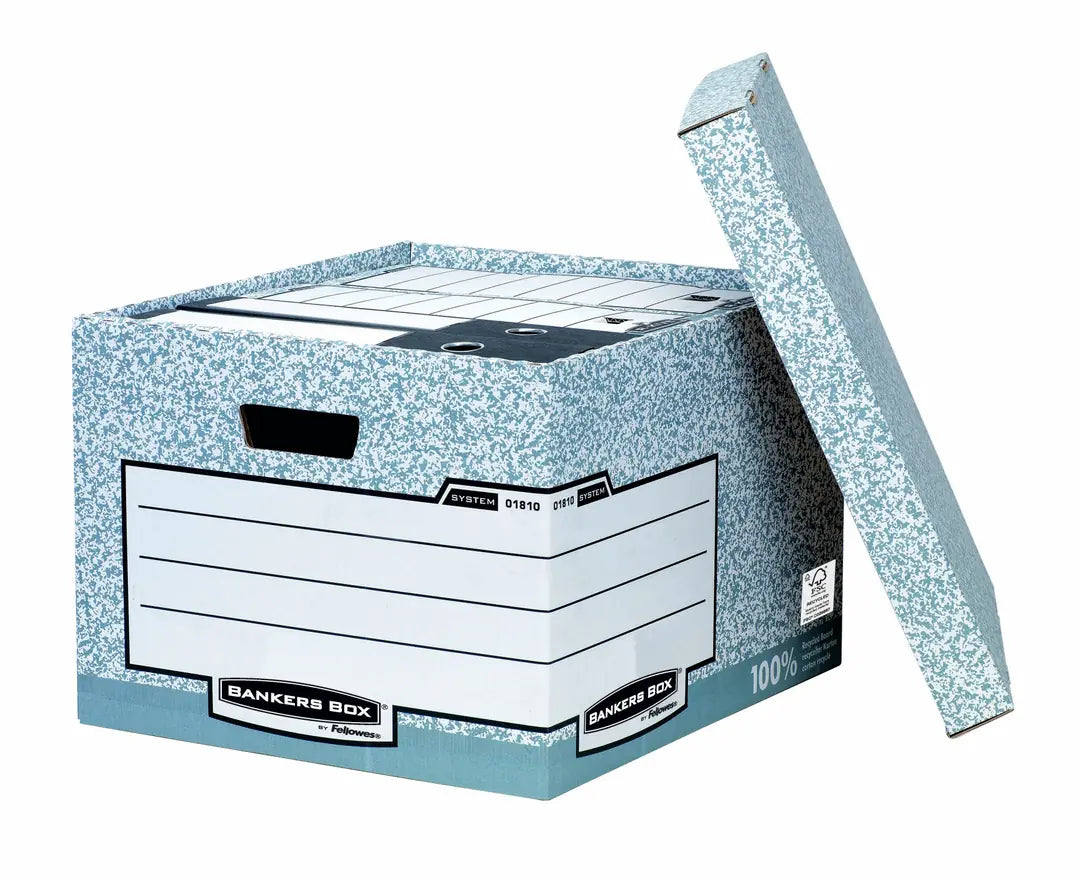 FELLOWES BankersBox grau/weiss 01810-FFEU 38x28.7x43cm