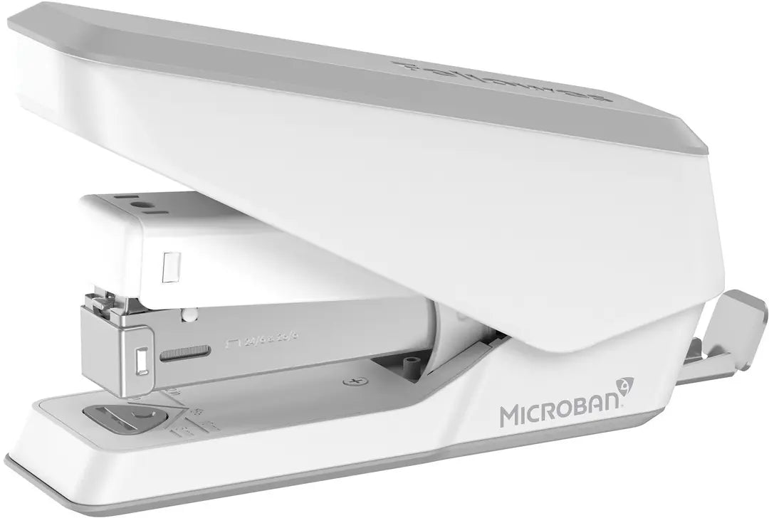 FELLOWES Heftgerät EasyPress LX840 5011701 Microban, weiss 25 Blatt