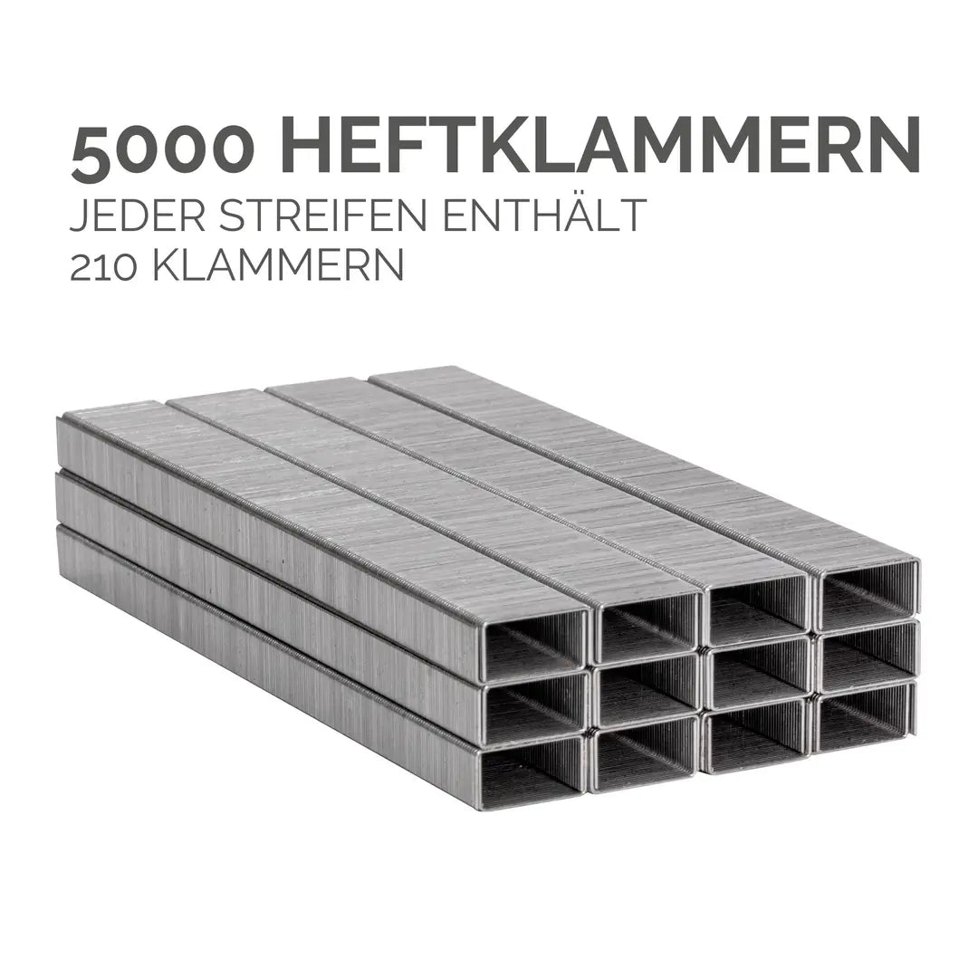 FELLOWES Heftklammern 26/6 mm 5117501 Vollstreifen 5000 STK