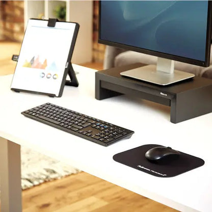FELLOWES Mausmatte 5933907 antibakteriell schwarz