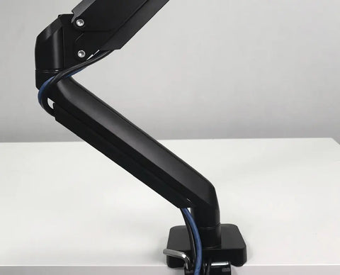 FELLOWES Monitorhalter Platinum Series 8042501 doppel, schwarz, 2xUSB