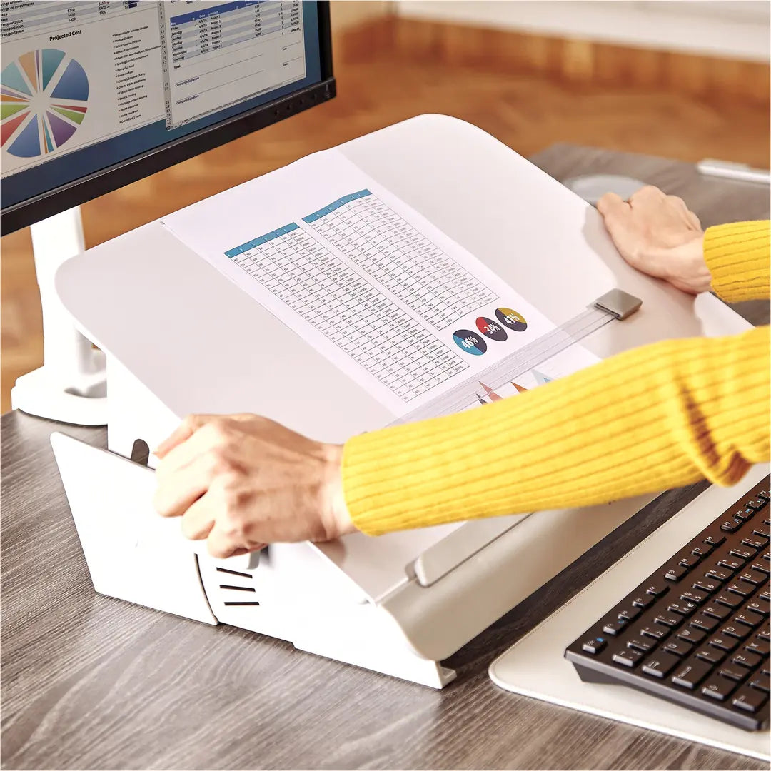FELLOWES Dokumentenhalter Hana 8065801 weiss