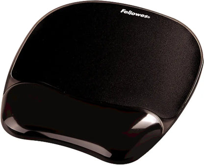 FELLOWES Mausmatte m. Handgelenkauflage 9112101 schwarz