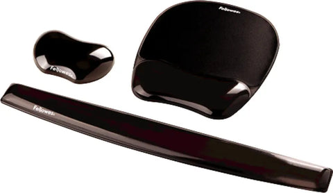 FELLOWES Mausmatte m. Handgelenkauflage 9112101 schwarz
