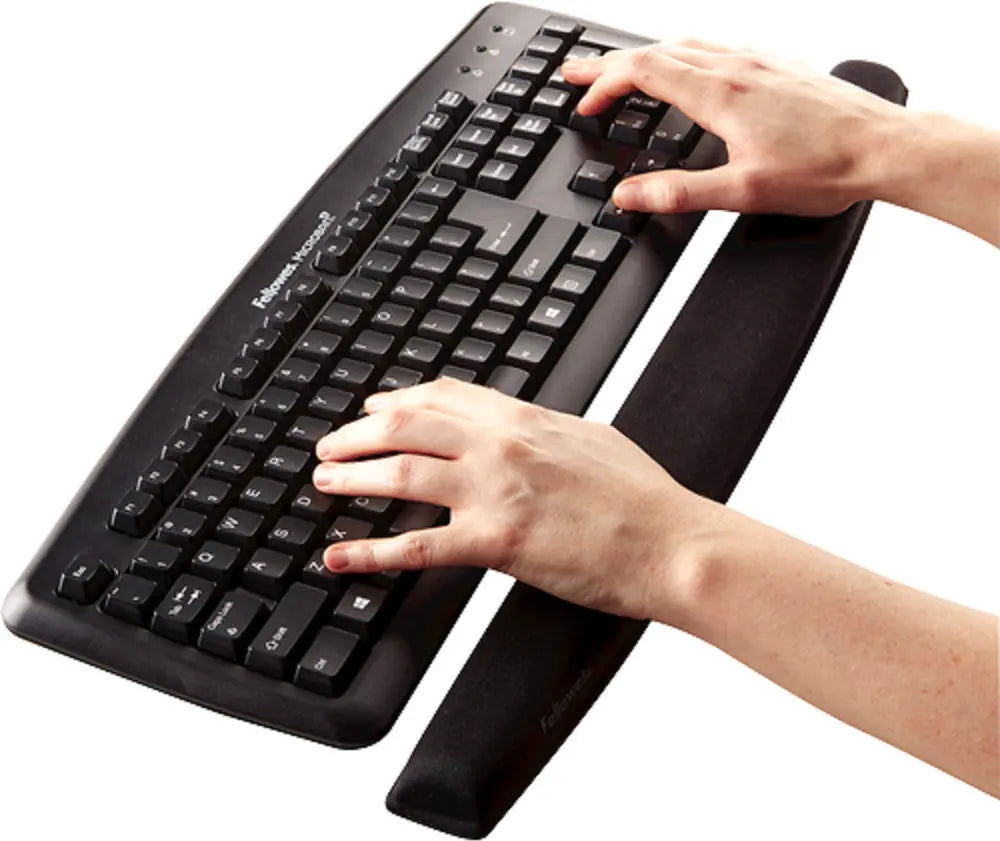 FELLOWES Handgelenkauflage MemoryFoam 9178201 schwarz, für Tastatur