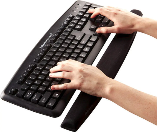 FELLOWES Handgelenkauflage MemoryFoam 9178201 schwarz, für Tastatur
