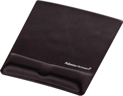 FELLOWES Mausmatte Crystals 9181201 schwarz,mit Handgelenkauflage