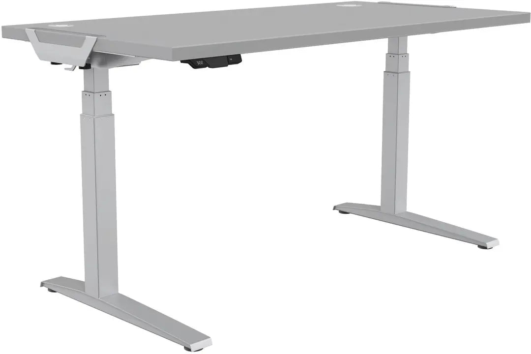 FELLOWES Levado Tischplatte 9870301 1400mm x 800mm Hellgrau