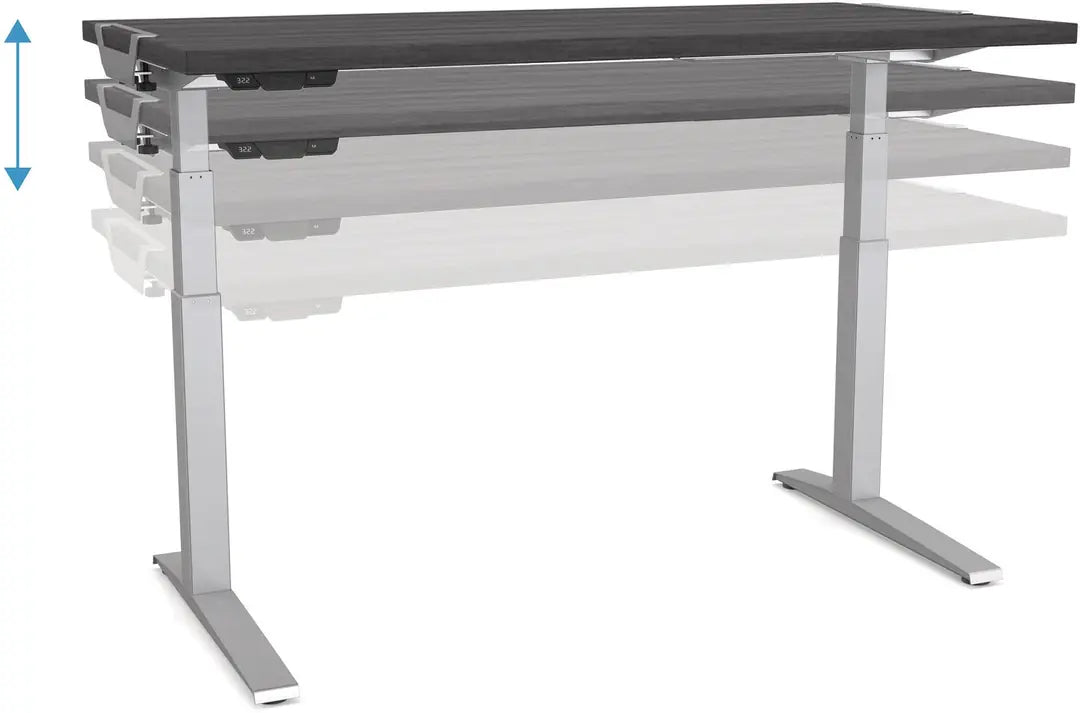 FELLOWES Levado Tischplatte 9871201 1400mm x 800mm Walnuss