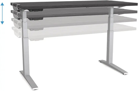 FELLOWES Levado Tischplatte 9871201 1400mm x 800mm Walnuss