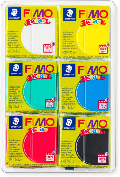FIMO Modellierset Kids 6x42g 803201 Basic