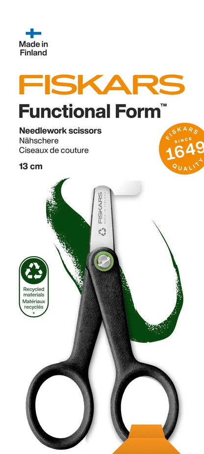 FISKARS Handarbeitschere 13cm 1074541 schwarz, Rechts- + Linkshänder