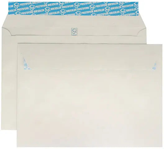 GOESSLER Couvert Renova o/Fenster B5 1148 100g, grau 500 Stück