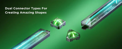 GOVEE Gaming Wandleuchte 4 Stück H6063312 inkl. Connector