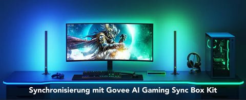 GOVEE Neon Gaming Table Light 200cm H61C2