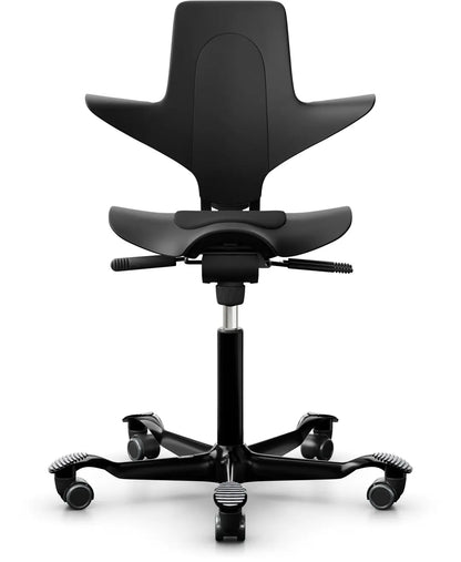 HAG Bürodrehstuhl Capisco 8010 PULS8010 schwarz/schwarz