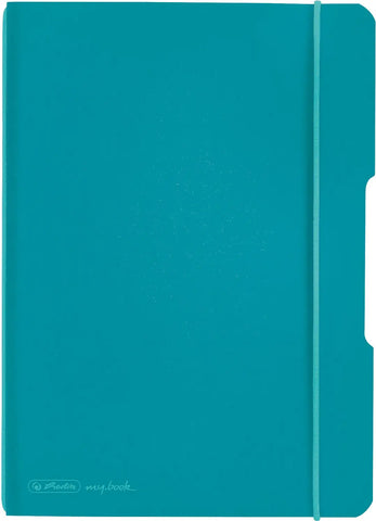 HERLITZ my.book flex A5 50015993 Carribean Turqu. 40 Bl.kariert
