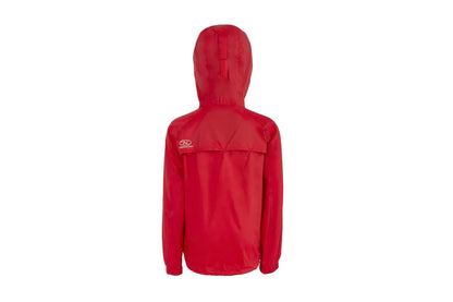 Stow & Go Kids Packaway Jacket Red - 9/10