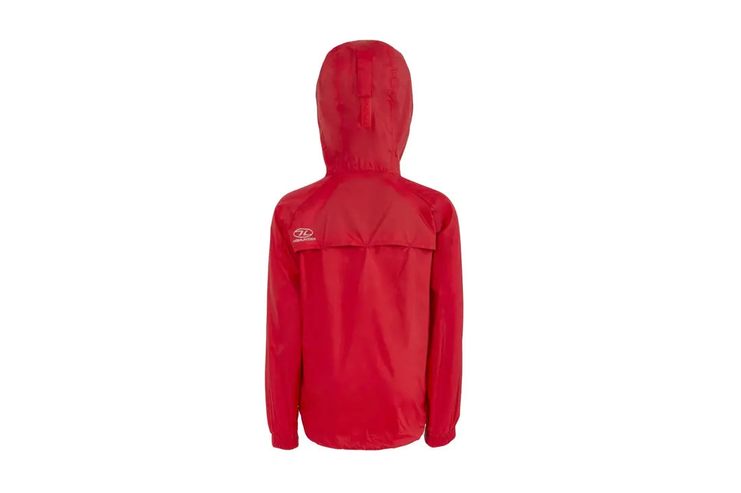 Stow & Go Kids Packaway Jacket Red - 5/6
