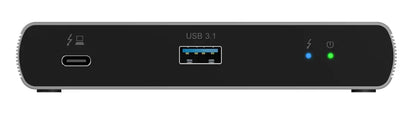 ICY BOX 4 Port Hub Thunderbolt4 Type-C IB-HUB801-TB4 85W PD Silicon Alu.Black