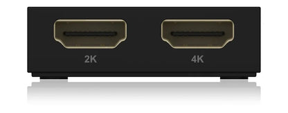 ICY BOX Mobiler USB-Dual HDMI Splitter IB-SPL1029AC USB 3.2 Type-A / C