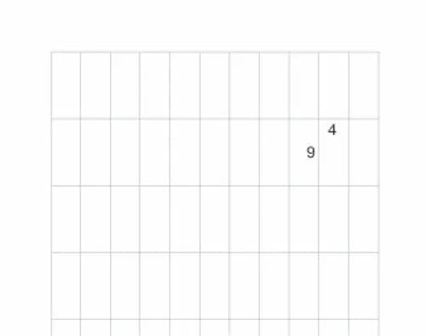 INGOLD-BIWA Heftblätter A4 02.342.942 weiss, 90g, 9x4mm 500 Blatt