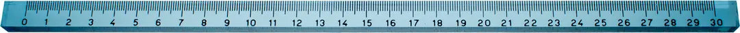 INGOLD-BIWA Vierkantlineal 30cm 05.502.30 Kunststoff