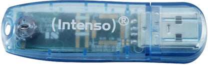 INTENSO USB-Stick Rainbow Line 4GB 3502450 USB 2.0 blue