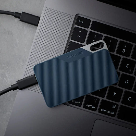 INTENSO External SSD TX100 1TB 3826460 USB 3.2, grey-blue