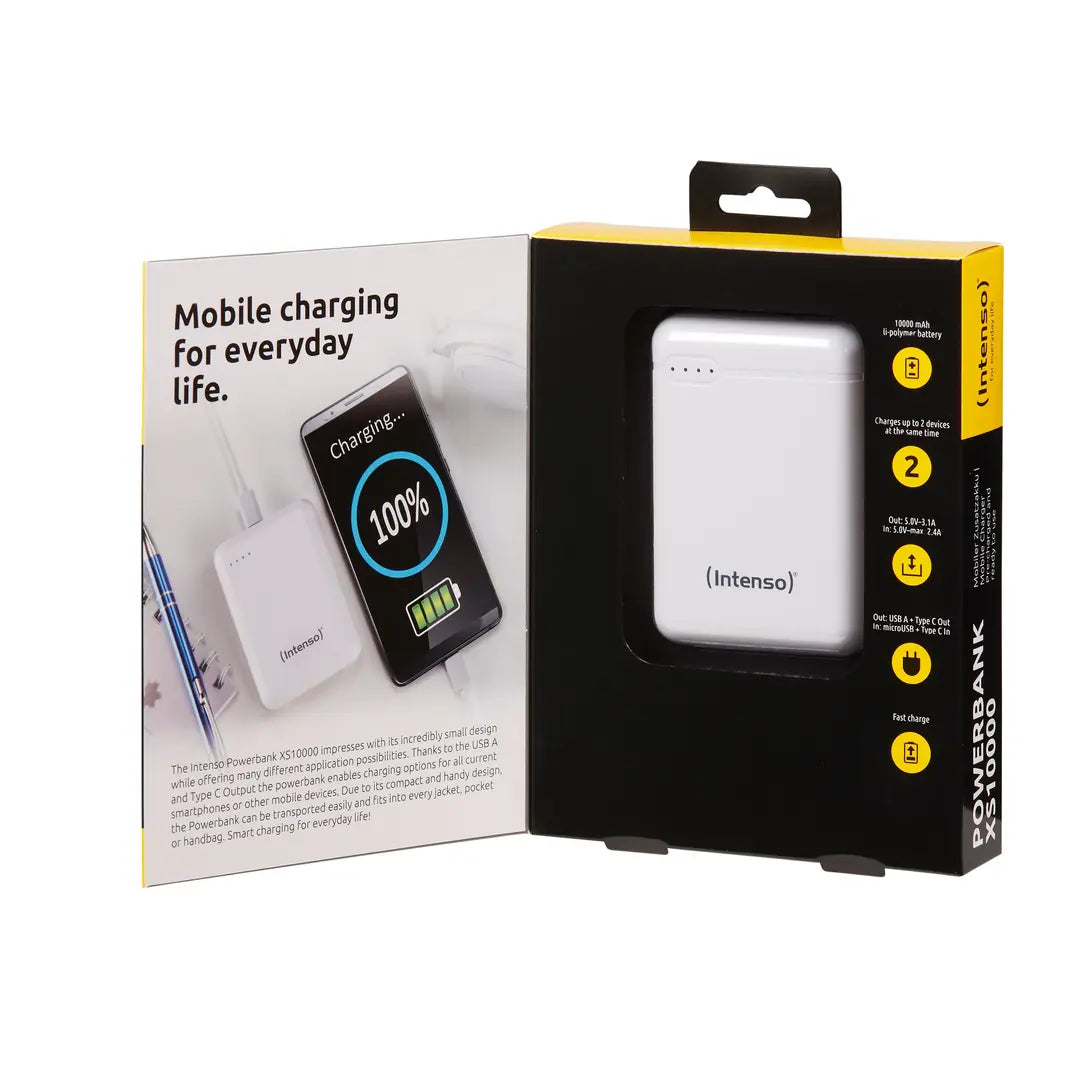 INTENSO Powerbank white 7313532 10000 mAh