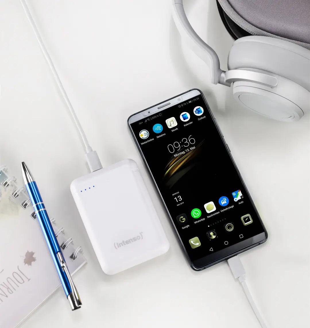 INTENSO Powerbank white 7313532 10000 mAh